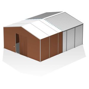 galvanized barn