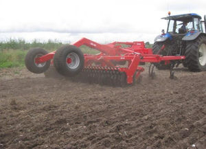 folding rotary tiller