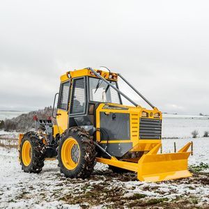 forestry skidder with grab