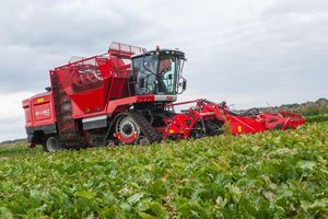 sugar beet harvester machine