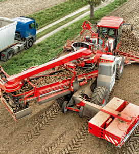 beet harvester machine