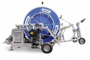 turbine-drive irrigation hose reel 1