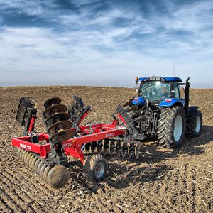 trailed disc harrow