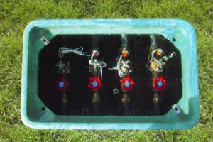 polyethylene valve box