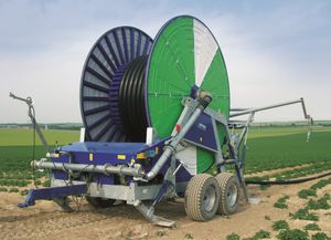 turbine-drive irrigation hose reel