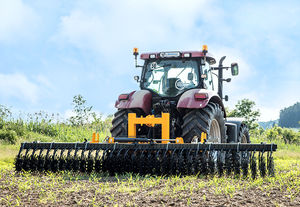 mounted row crop cultivator
