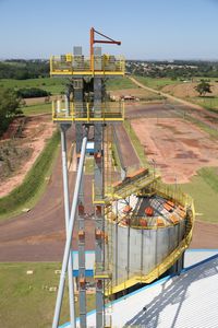 vertical bucket elevator