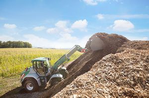 rubber-tired loader