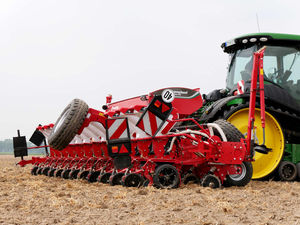pneumatic precision seed drill