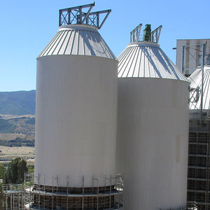 water tank / vertical / stainless steel / steel