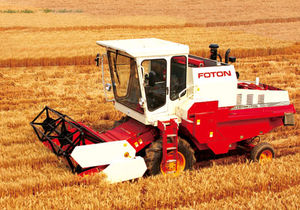 axial-flow combine harvester