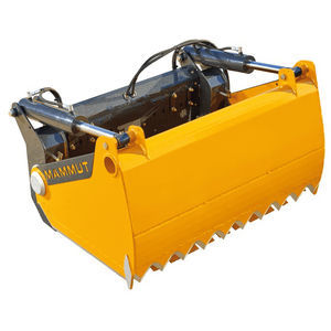 silage unloading shovel bucket