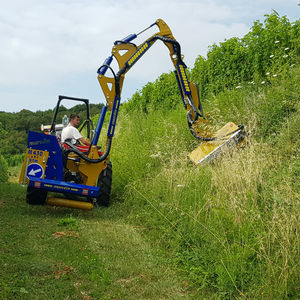 tractor-mounted reach mower