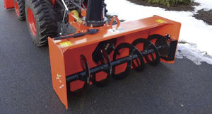 mounted snow blower