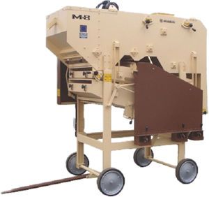 almond crop cleaning machine