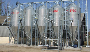 animal feed silo