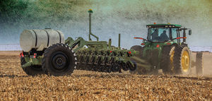 strip-tiller with seeder