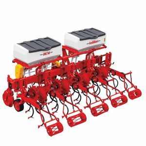 tractor-mounted row crop cultivator