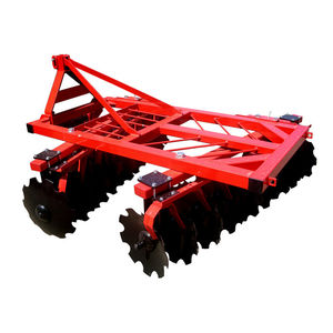 mounted disc harrow / 2-section / offset / 3-point hitch