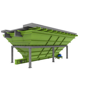 unloading receiving hopper