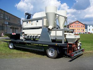 seed treatment machine