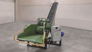towed wood chipper