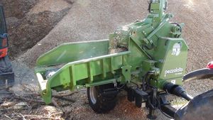 towed wood chipper