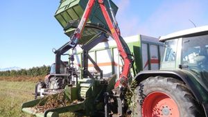 mounted wood chipper