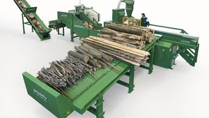 circular saw firewood processor