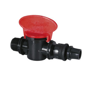 irrigation valve / regulating / manual / plastic