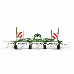 tractor-mounted rotary tedder