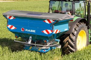 mounted fertilizer spreader
