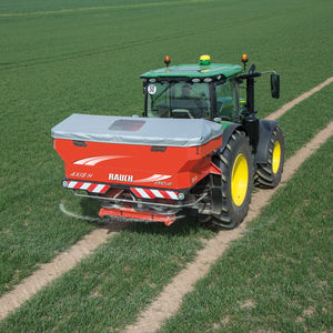 tractor-mounted fertilizer spreader