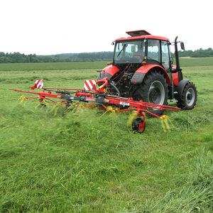 mounted tedder