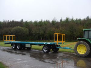 flatbed trailer