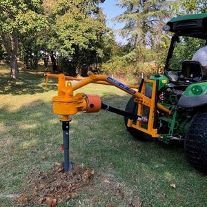 mechanical earth auger