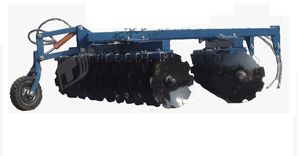 semi-mounted disc harrow