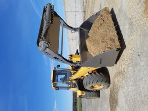 silage unloading shovel bucket