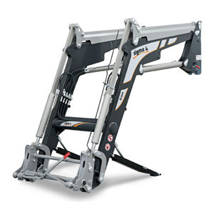 self-leveling front loader