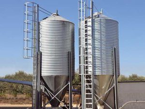 animal feed silo