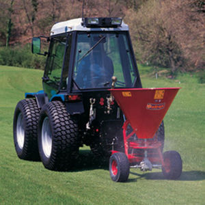 towed fertilizer spreader