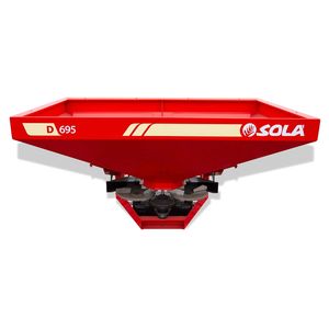 mounted fertilizer spreader