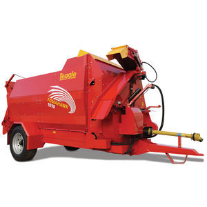 trailed straw blower