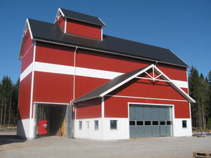 seeds and grain storage building