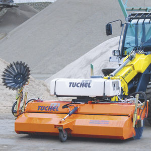 tractor-mounted sweeper