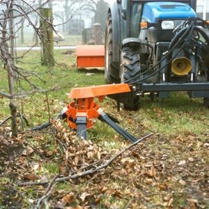 tractor-mounted sweeper