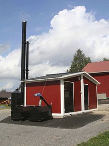 wood boiler