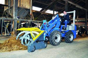 mounted feed pusher