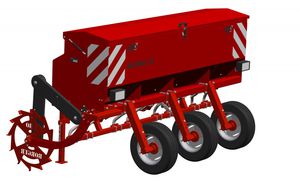 front-mount fertilizer spreader