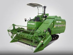 conventional combine harvester